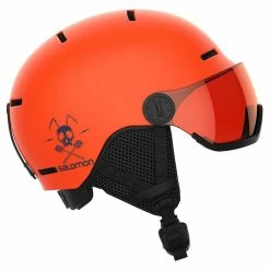 Salomon Juniors' Grom Visor Snow Helmet