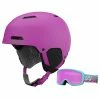 Giro Juniors' Crue Snow Helmet + Goggle Combo
