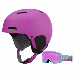Giro Juniors' Crue Snow Helmet + Goggle Combo