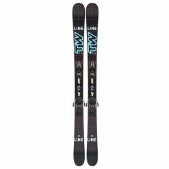 LINE Juniors' Tom Wallisch Shorty Ski + Fastrak 7.0 Binding [2023]