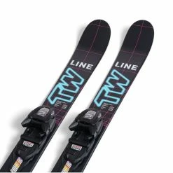 LINE Juniors' Tom Wallisch Shorty Ski + Fastrak 7.0 Binding [2023] -Alpine Skis Sales Shop 25659608 ONE COLOUR 3 2